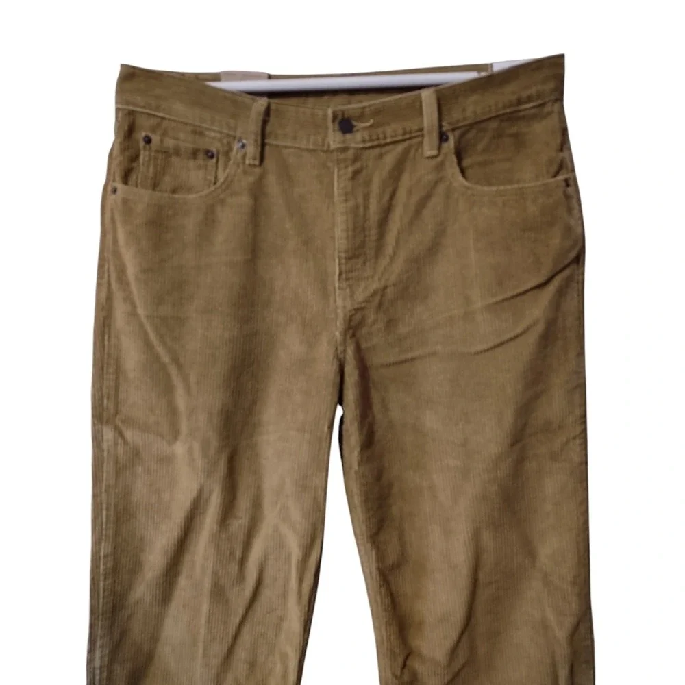 Corduroy Pants Levi's Low Pro Tan Brown 31x30 Womens Boho Cabin Core‎ Streetwear